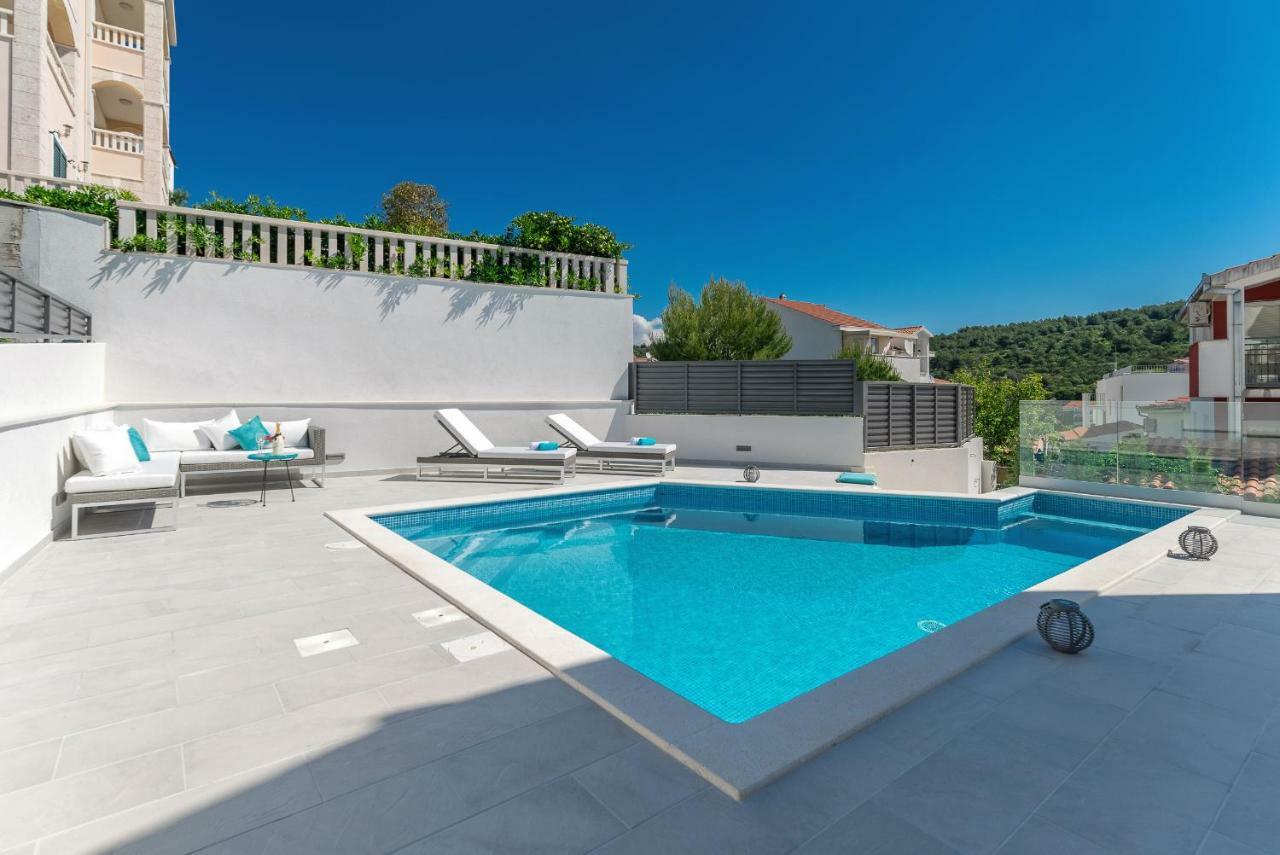 Villa Miholina - With Heated Swimming Pool Trogir Exteriér fotografie